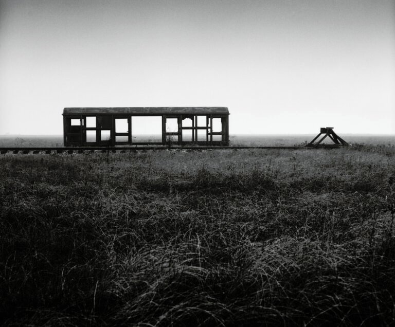 Conceptual fine art photograph exploring passage, distortion, and the visual metaphor of transition. From the series ‘Funel’ by Balša Gobović.