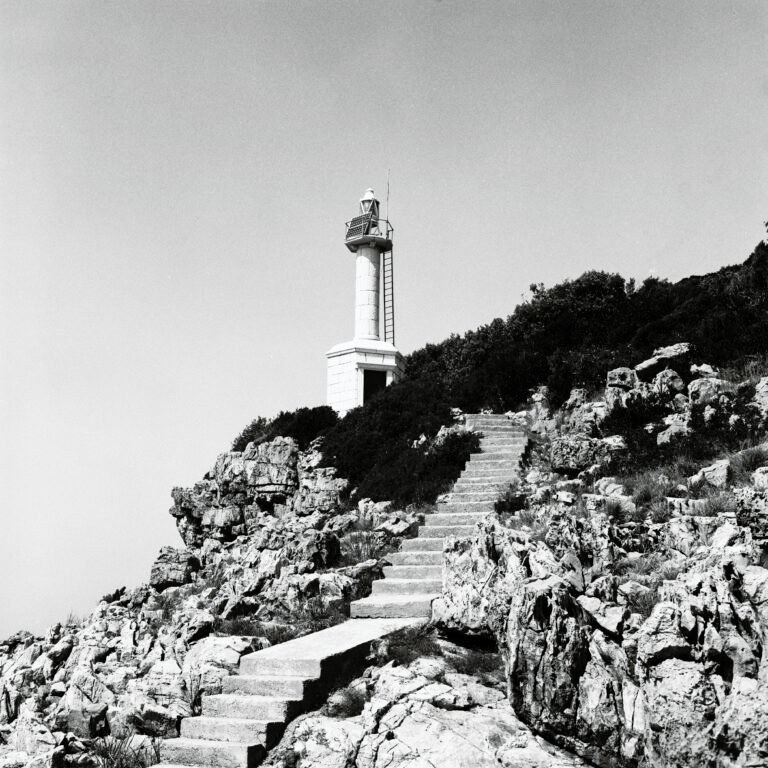 Conceptual fine art photograph exploring passage, distortion, and the visual metaphor of transition. From the series ‘Funel’ by Balša Gobović.