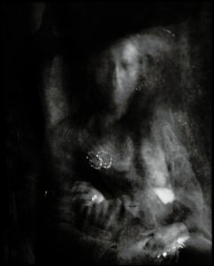 Long-exposure 4×5 portrait exploring layered identity, blurred presence and shifting self. From the series ‘Odrazi’ by Balša Gobović.